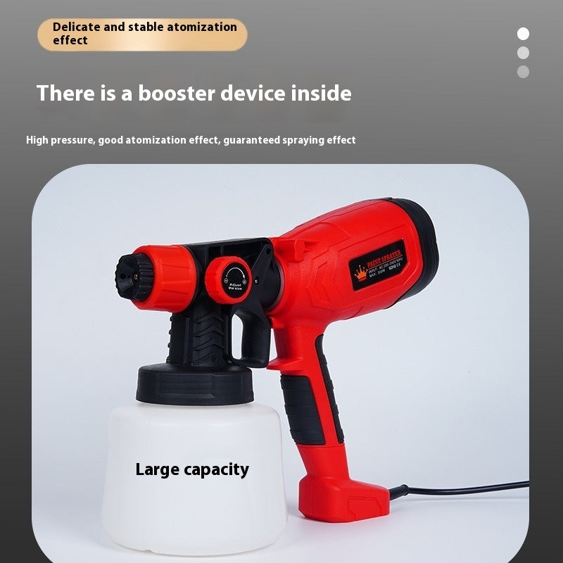 Electric High Pressure Paint Spraying Gun Portable Paint Spray Gun