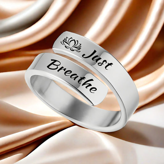 European And American Open Jewelry Female Letters Ring