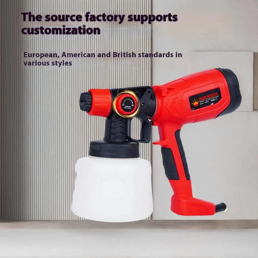 Electric High Pressure Paint Spraying Gun Portable Paint Spray Gun